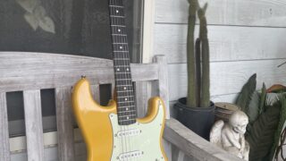 マスタードイエローのストラト納品 | Belial Guitar&Repair